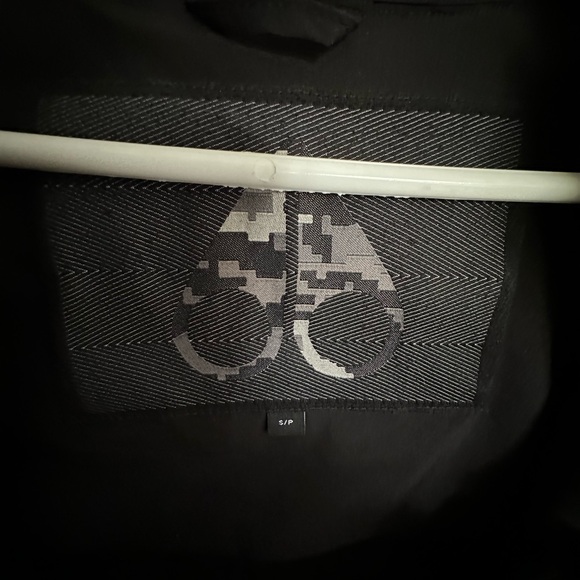 Moose Knuckles black down jacket womens size S - Picture 4 of 5